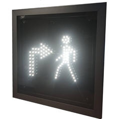 Информационная световая секция транспортного светофора ИС.л(п)-300-П